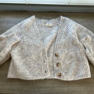 Grandma Core Cropped Cardigan